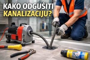Kako odgušiti kanalizaciju brzo i efikasno – vodič korak po korak