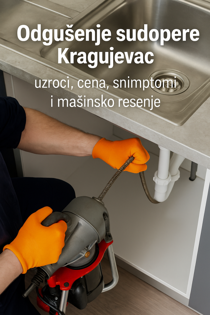 odgušenje sudopere Kragujevac