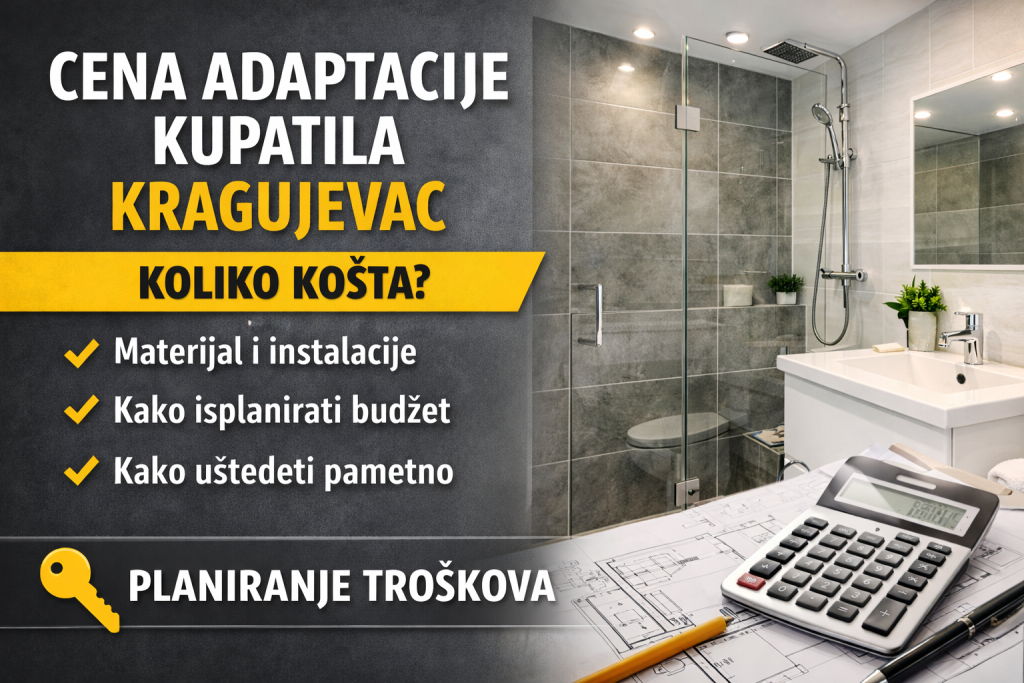 cena adaptacije kupatila Kragujevac
